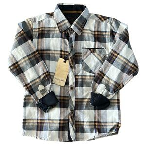Nomad Checkered Casual Shirt in Blue and Brown